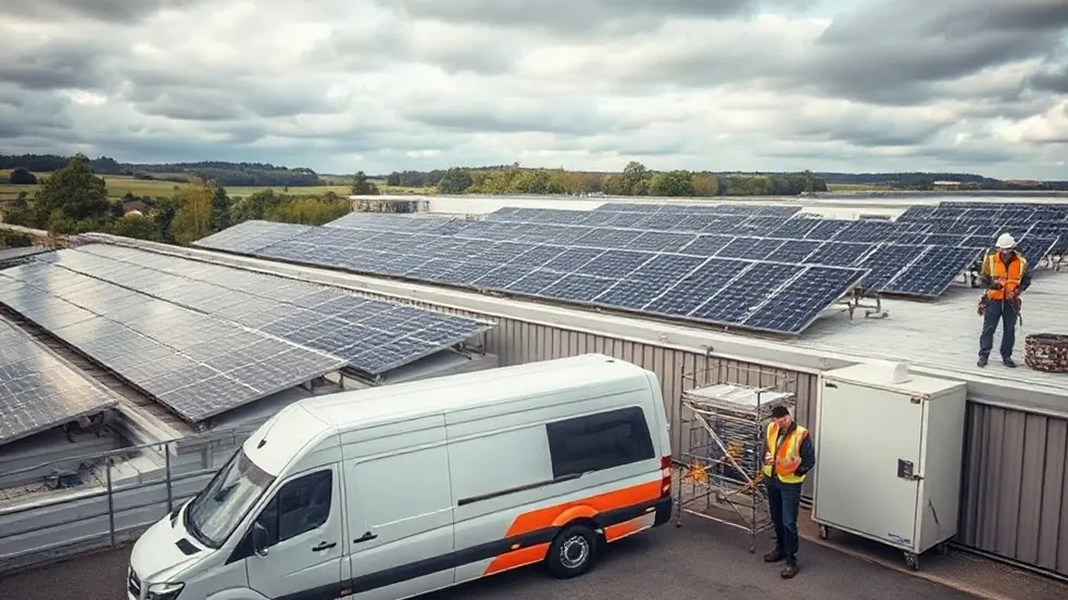 Commercial Solar in Kings Hill
