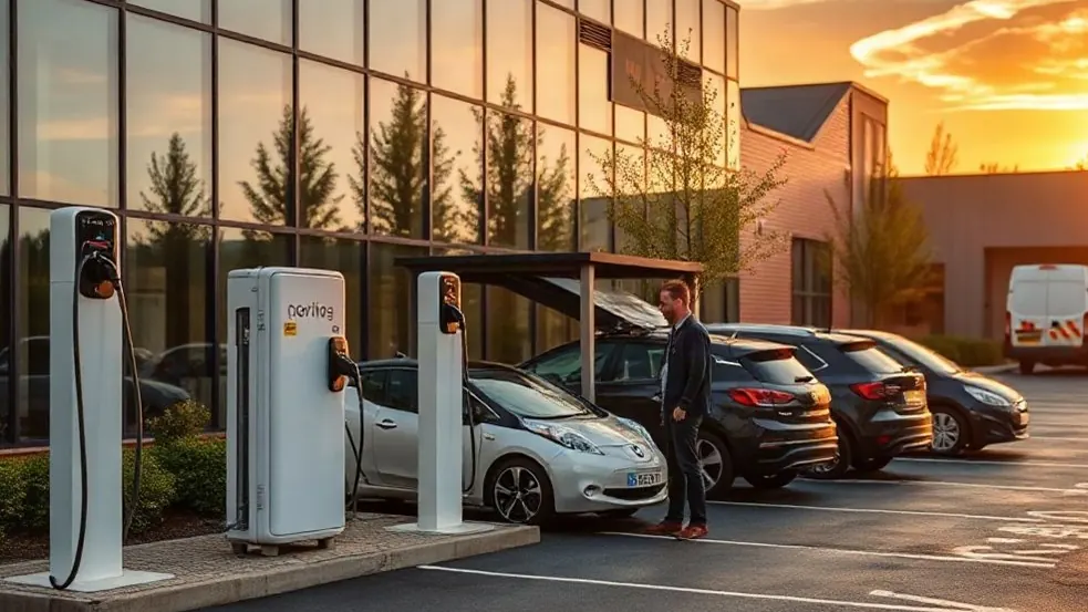 Workplace & Commercial EV Charging in Kings Hill