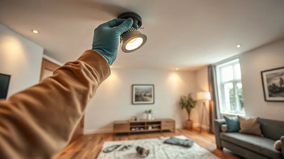Downlight and Spotlight Installation in Kings Hill