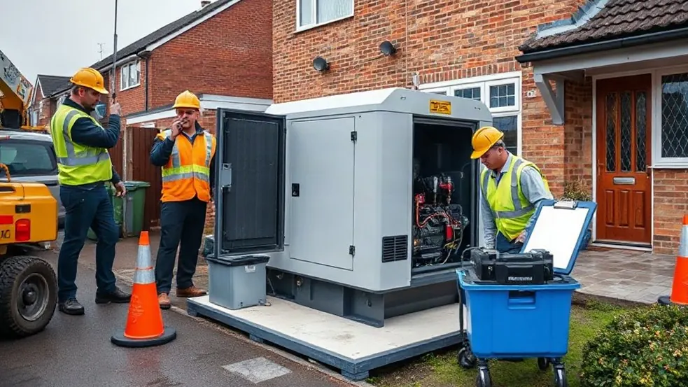 Generator Installation in Kings Hill