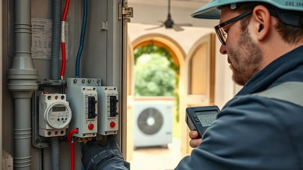 Heat Pump Electrical Connection in Kings Hill