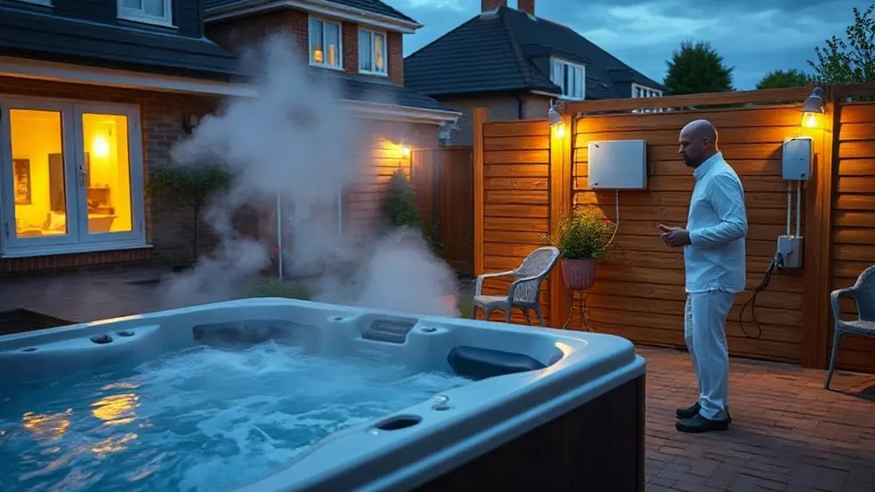 Hot Tub Electrics in Kings Hill