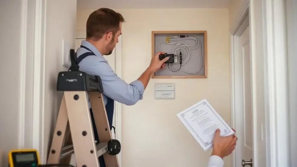 Intruder Alarm Wiring in Kings Hill