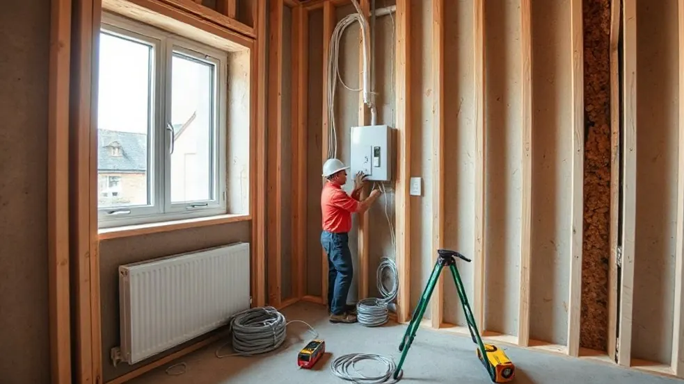 New Build Wiring in Kings Hill