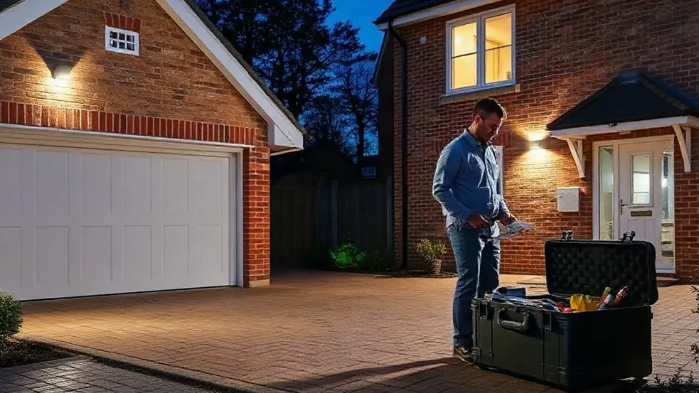 Security Lighting in Kings Hill