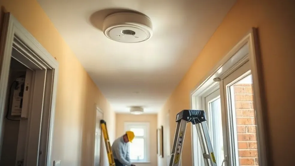 Mains Smoke and Heat Alarm Installation in Kings Hill